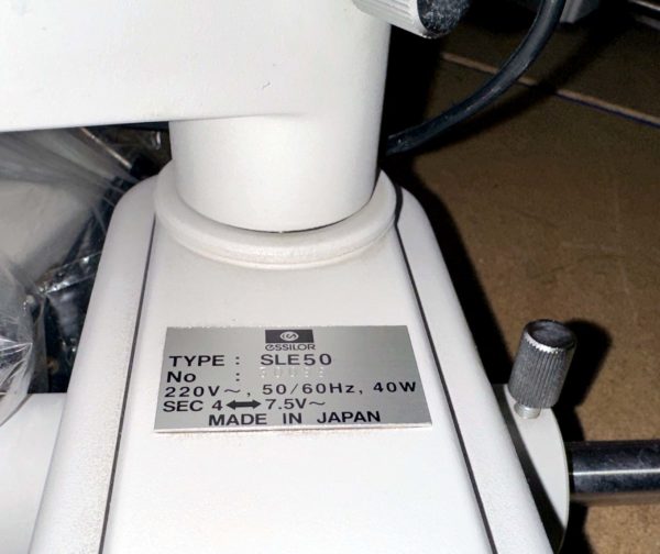 Essilor SLE-50 Slit Lamp Haag Streit type - Image 3