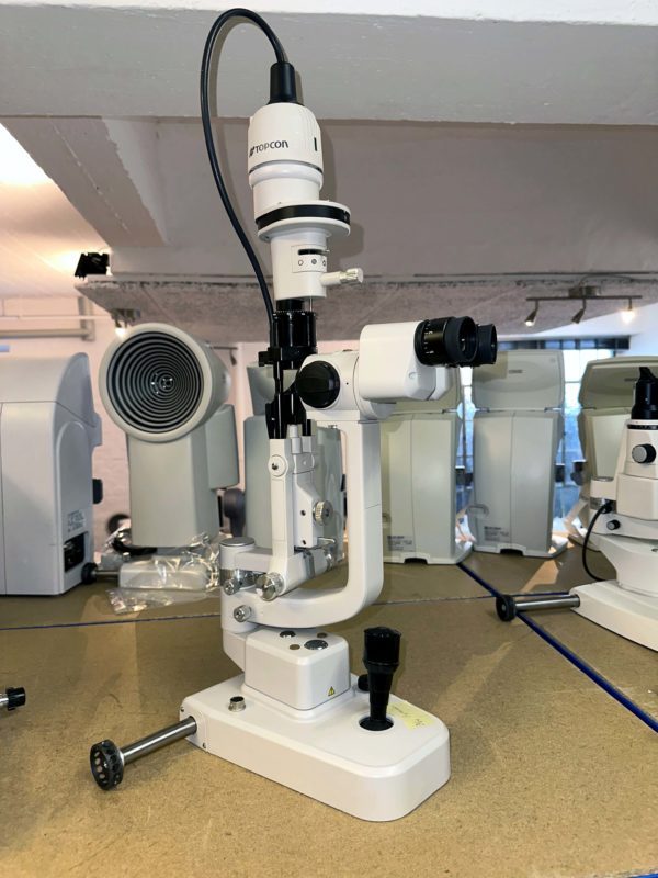 Topcon SL-7F Slit Lamp Haag Streit type