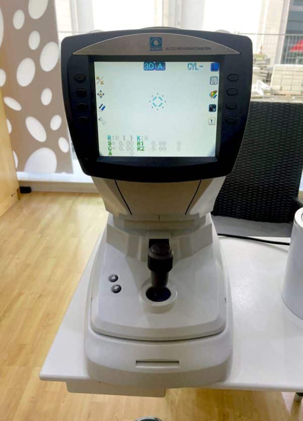 Nidek ARK 1S Visual Acuity Test