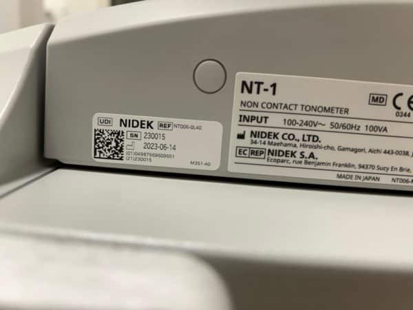 Nidek NT-1 non-contact-tonometer - Image 4