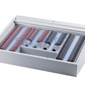 Oculus BK 1/T trial lens set tempered measuring glasses 38mm 194 pcs, without plus cylinder (new)